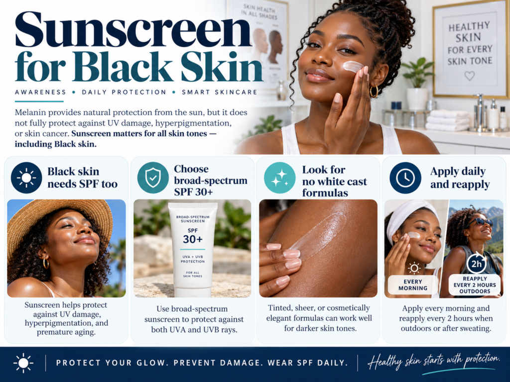 Sunscreen for Black Skin